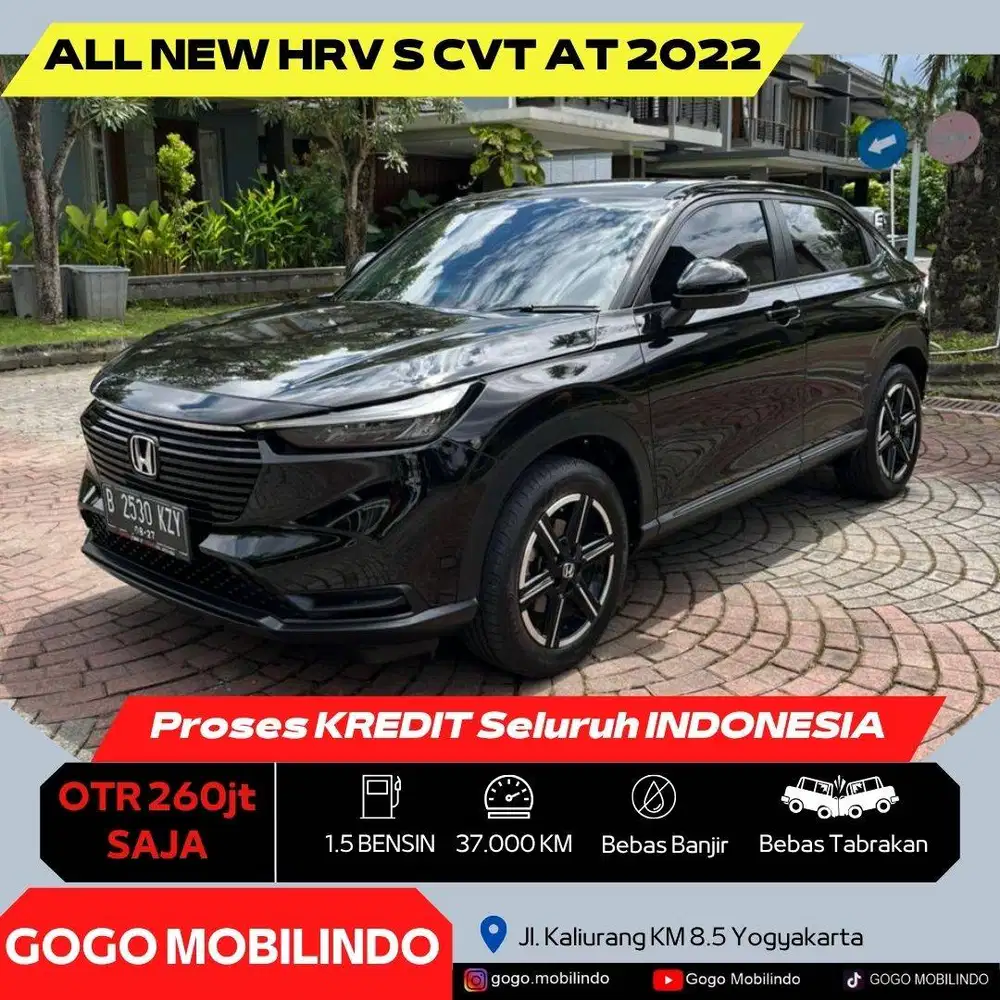 [Dp20jt] All New HRV S CVT Matic 2022 ORISINIL ISTIMEWA Kredit Murah