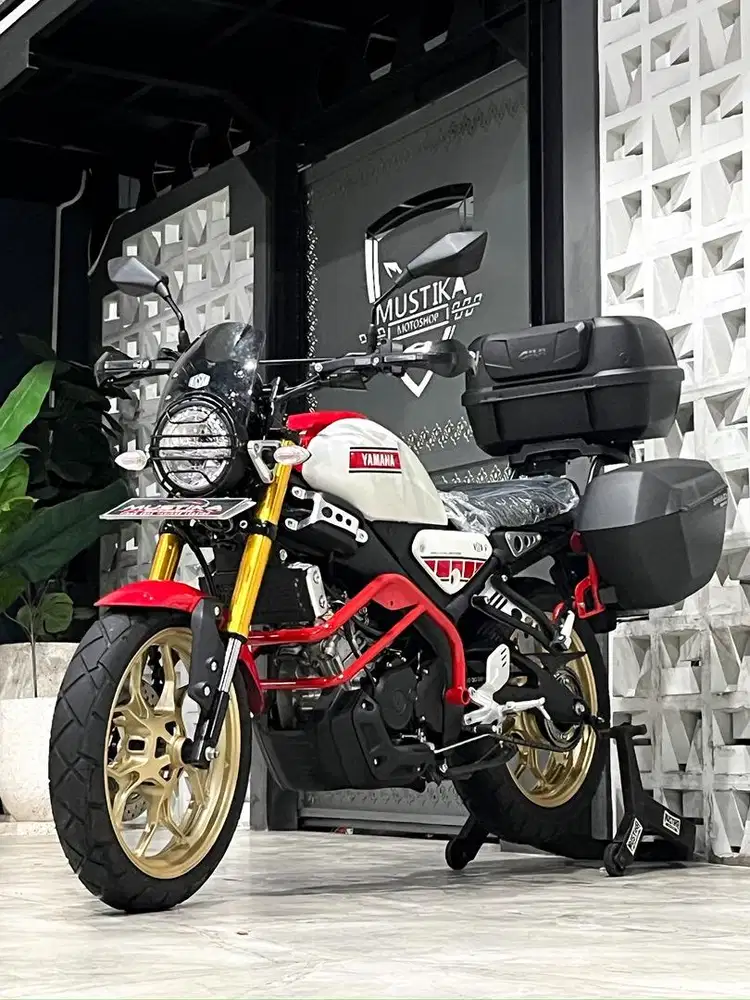 FULL AKSESORIS! Yamaha XSR155 2022 WGP EDITION