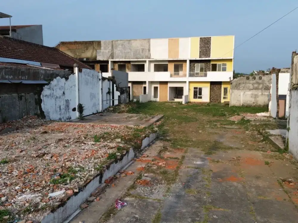 Tanah Kota Malang Poros Jalan dekat Pasar Gadang Cocok Untuk Usaha