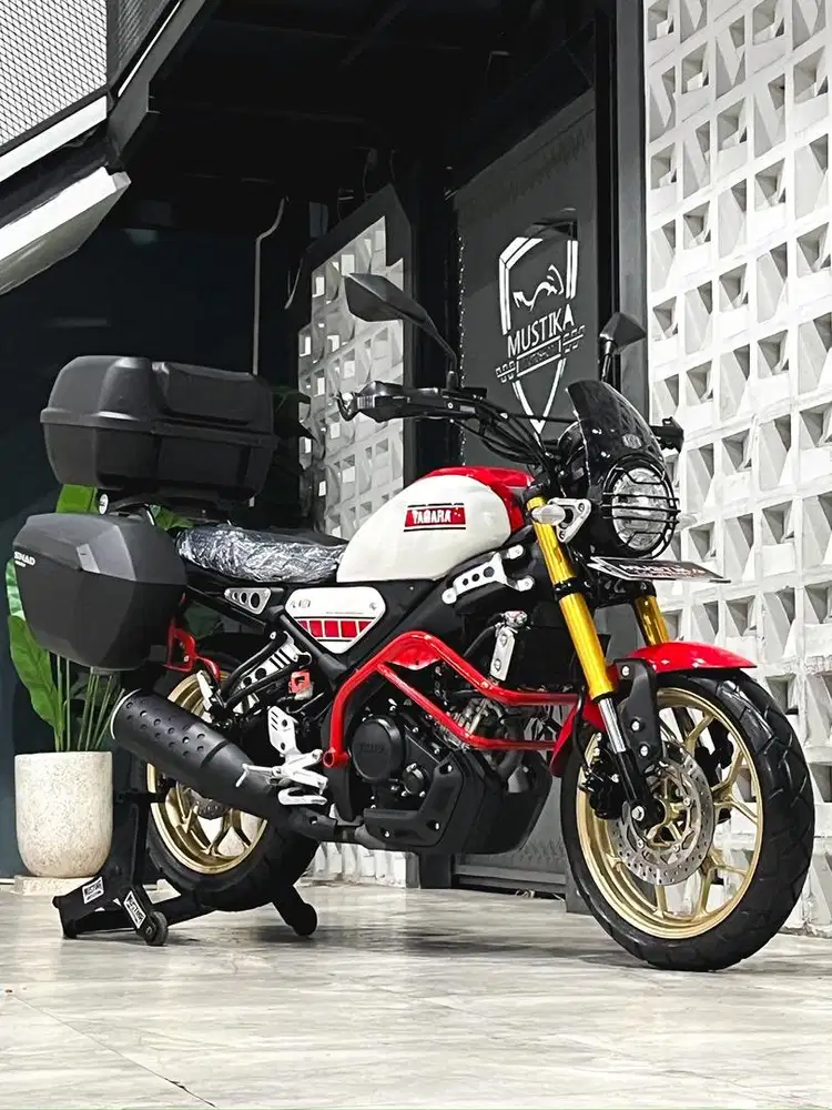 Grade A+ FULL AKSESORIS! Yamaha XSR155 2022 WGP Edition