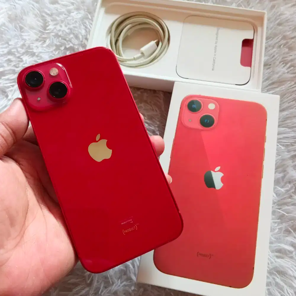 Iphone 13 resmi ibox 128 Gb (Warna Red) Langka