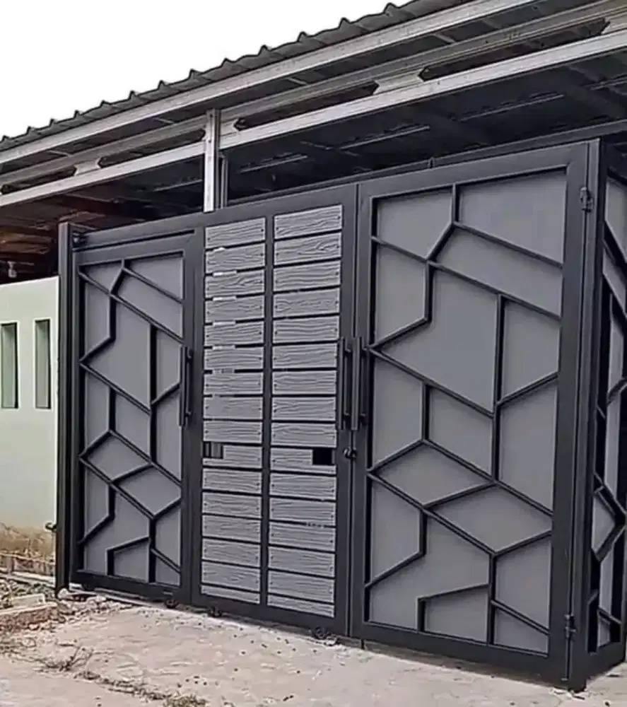 pagar cutting laser dan klasik tepa