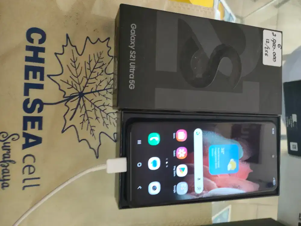 Murah hp Samsung S21 ultra 5G 12/256 LKP, BS TT