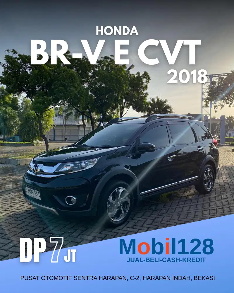 [HARGA CASH] Honda BRV E AT 2018, Hitam