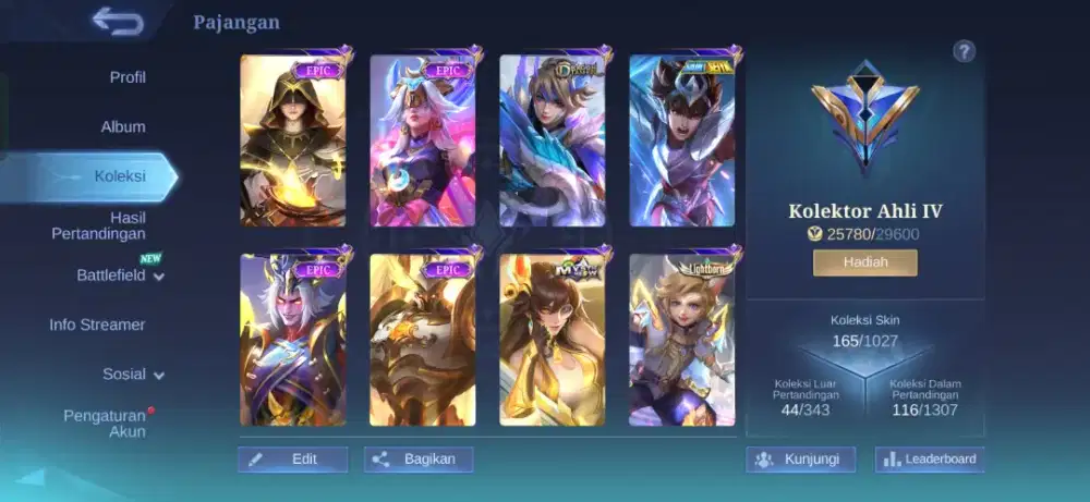 Jual game mobile legend
