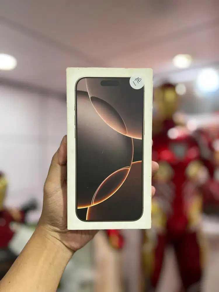 (NEW RESMI) Iphone 16 Pro Max 1TB DESSERT TITANIUM