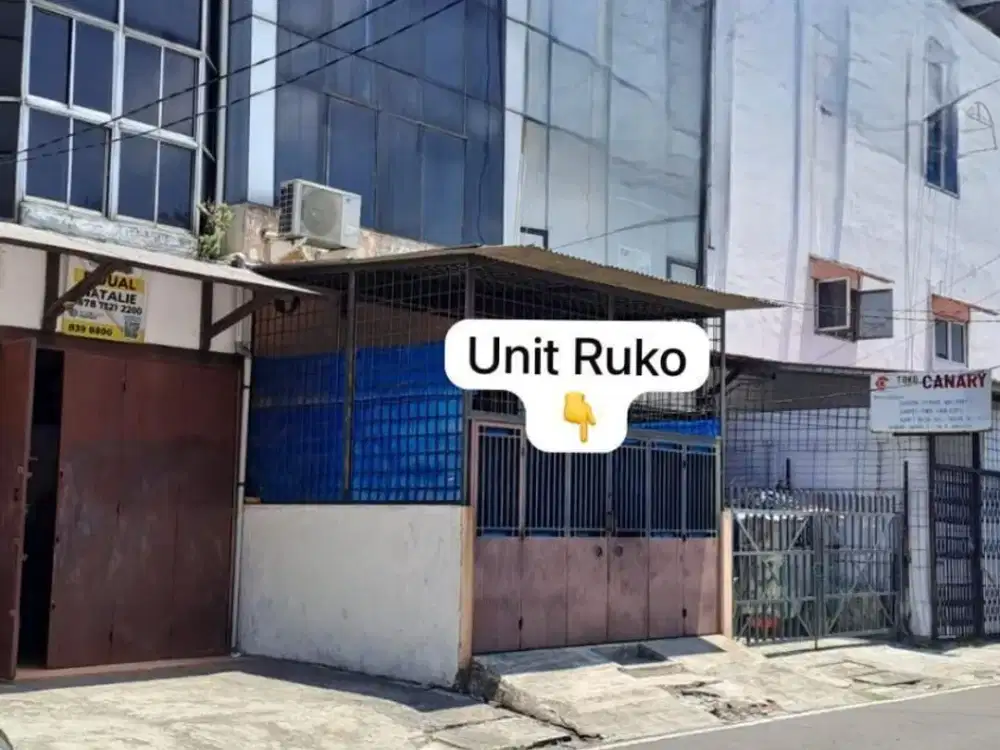 ruko bagus di gunung sahari jakpus