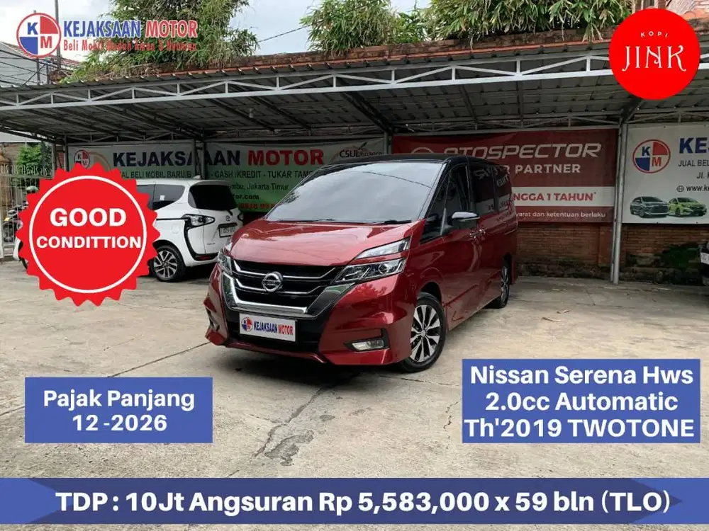 Nissan Serena Hws 2.0cc Automatic Th'2019 TWOTONE