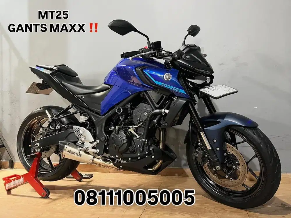 YAMAHA MT25 MT 25 TH 2022 GANTENG MAXX