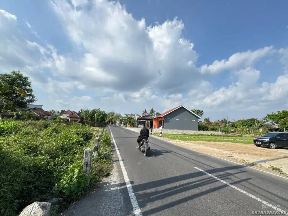 Jalan Godean Km 8; Dijual Tanah Apik Siap Bangun Di Sidokarto Dekat Sidoarum Dan Sidoagung *