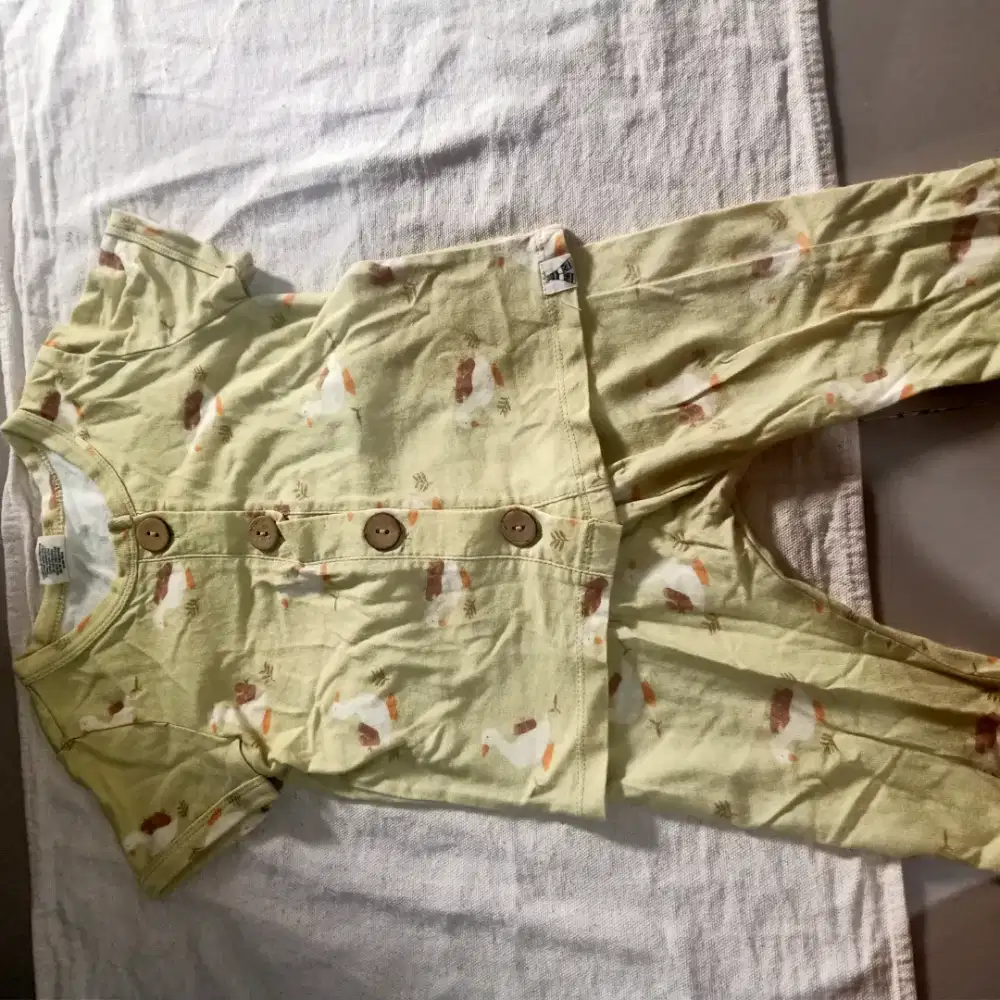 Setelan lengan pendek anak