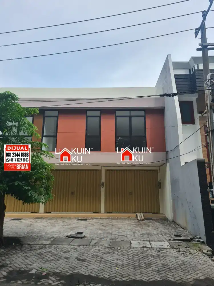 Dijual Ruko Baru Modern Minimalis Manyar,Klampis,Semolo,Jawa Timur
