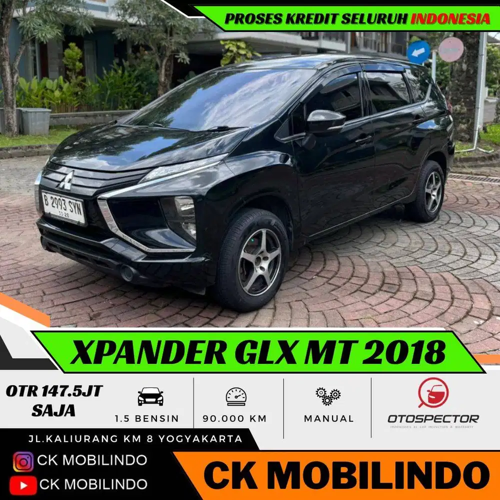 (Dp10jt) Xpander GLX Manual 2018 MURAH Pajak Baru Bisa Kredit