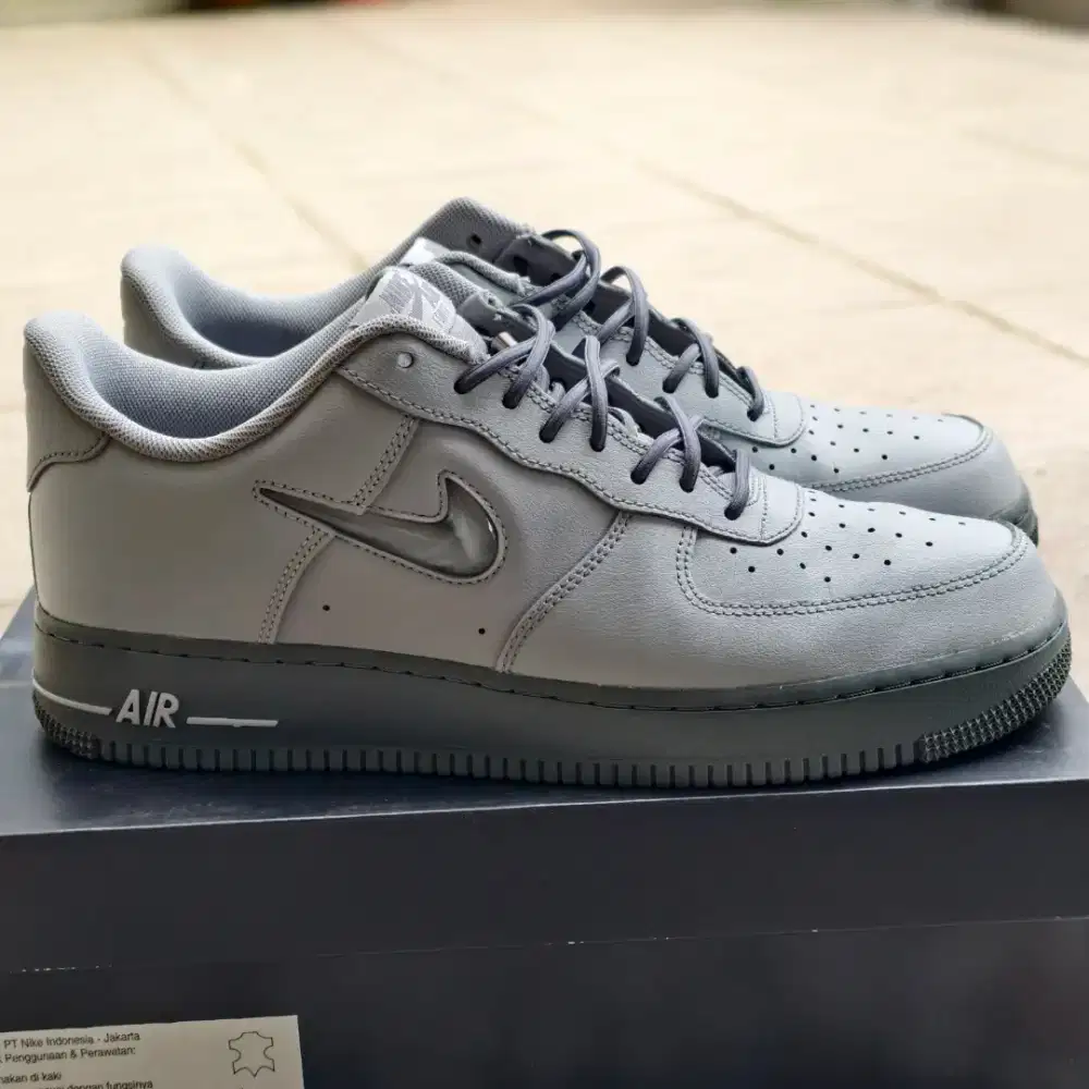 Nike Air Force 1 Jewel Wolf Grey