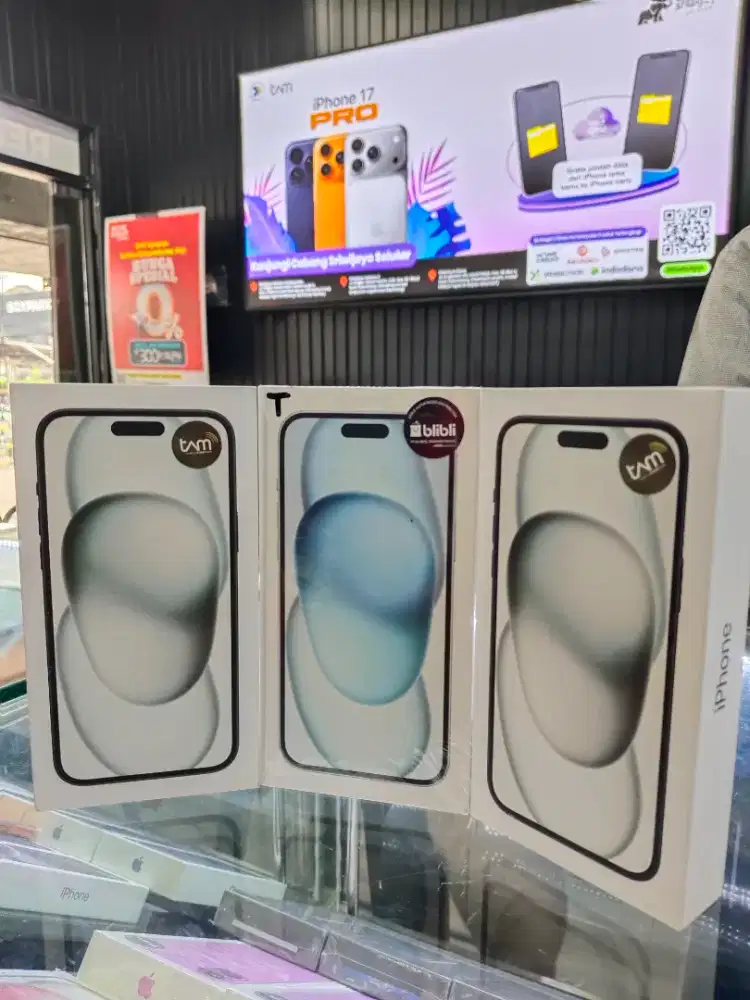 Kredit iphone 15 plus 128gb syrt KTP aja free 1x cicilan bunga ringan