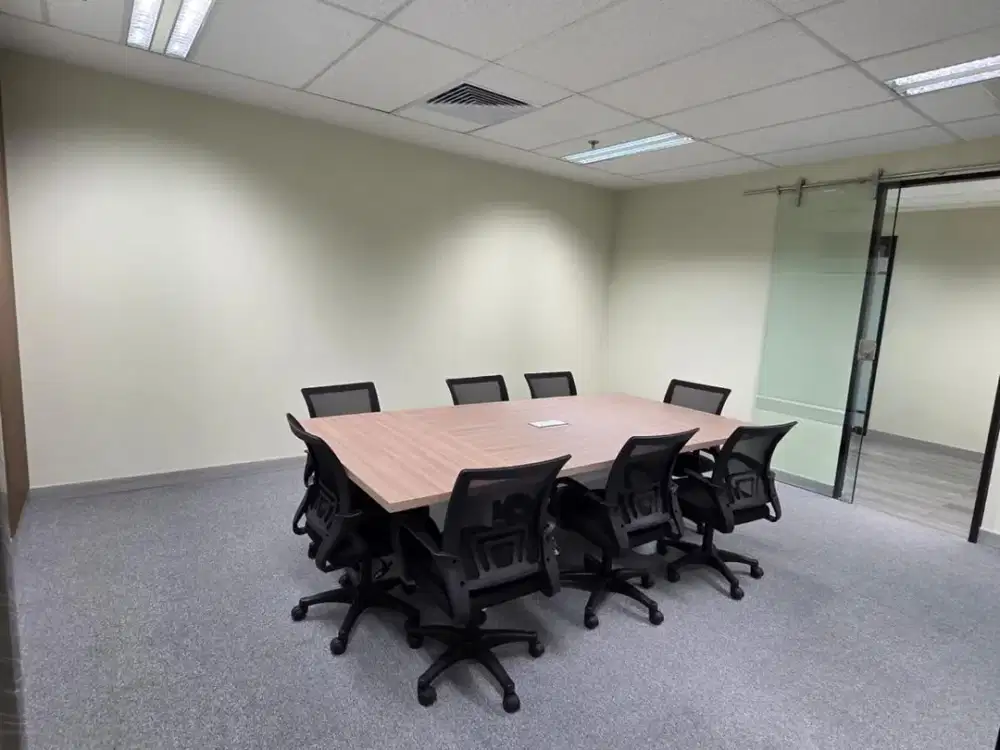 SEWA KANTOR DI  JAKARTA SELATAN SUDIRMAN 150M2 FURNISHED 350K NEGO