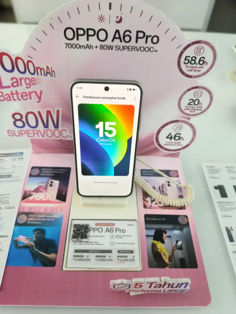 OPPO A6 PRO cicilan ringan tanpa kartu kredit