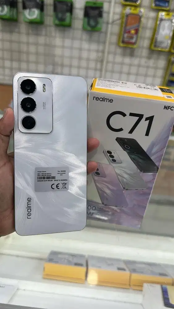 REALME C71 RAM 8/128 FULLSET CUMA BUKA KOTAK GARANSI PABRIK PENUH