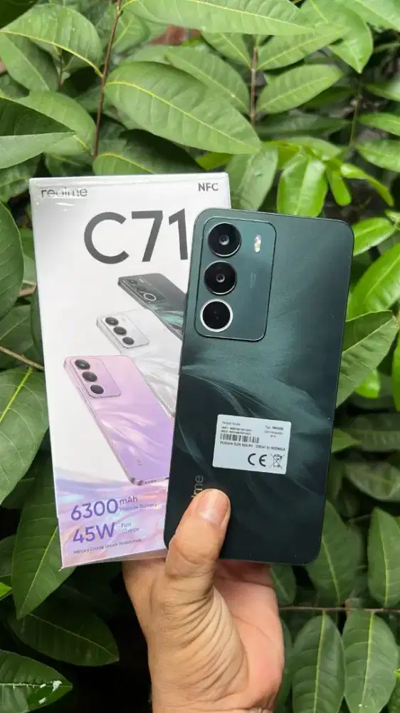 Realme C71 Ram 8Gb + 16Gb Internal 128Gb, Lengkap Fullset