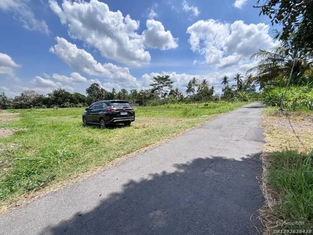 Tanah Jogja Utara Dekat Jalan Kaliurang Km 14 SHM Cocok Hunian Kos