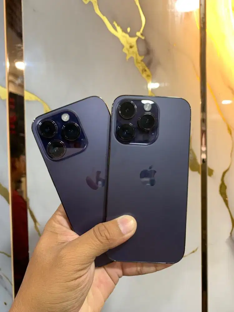 Iphone 14 pro 256gb cukai fullset likenew sinyal garansi lifetime