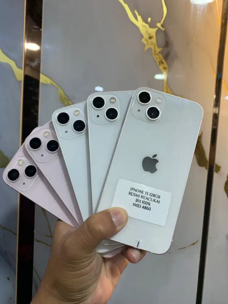 Iphone 13 128gb cukai fullset likenew garansi lifetime
