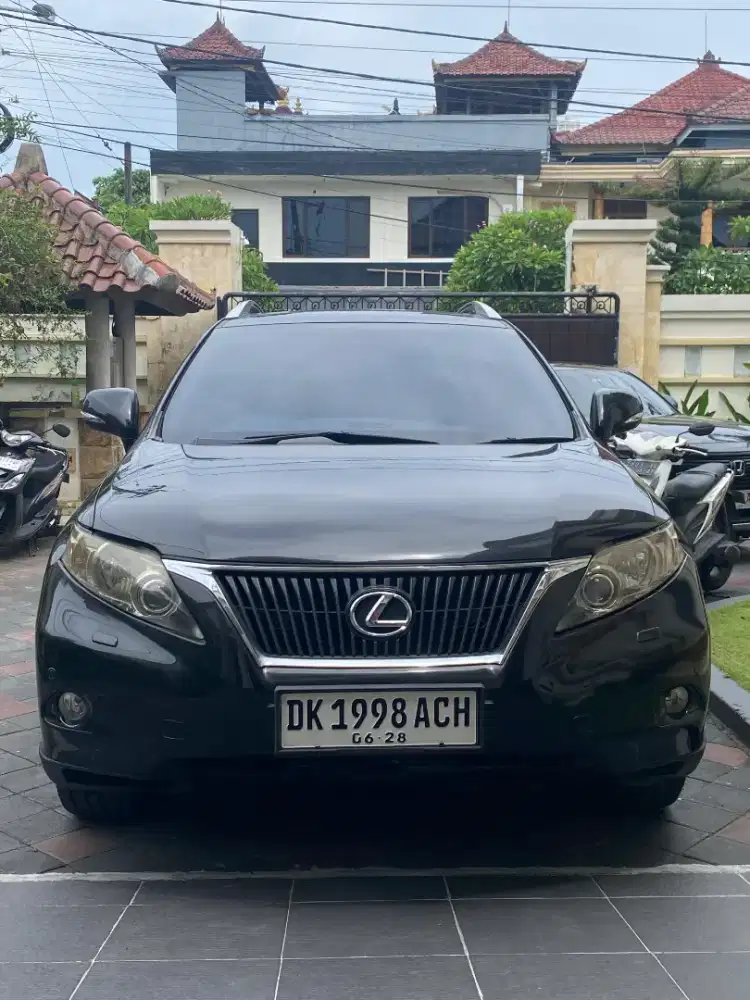 Lexus RX350 AT 2010 Black On Beige, READY TO USE!