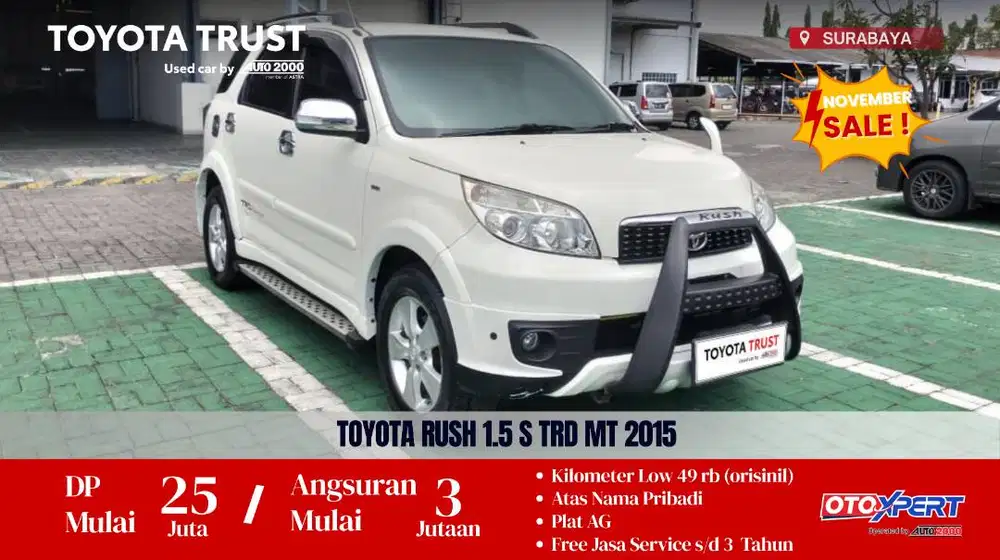 TOYOTA RUSH 1.5 S TRD MT 2015