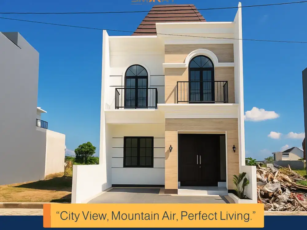 Rumah 2 Lantai View Alam di Puncak Tidar – Harga Istimewa