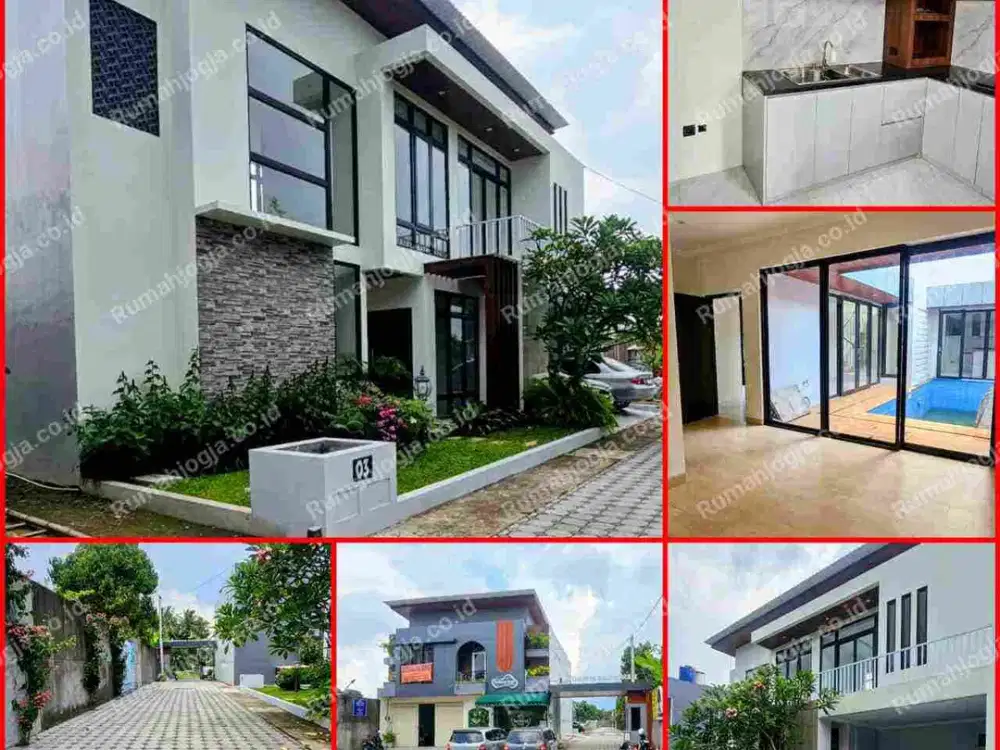 rumah 2 lantai sangat nyaman dan asri pandowoharjo sleman