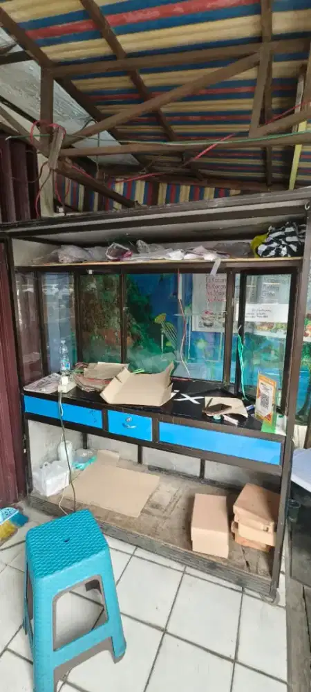 Gerobak Jualan pinggir jalan