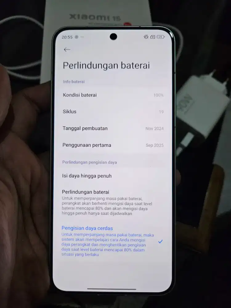 Xiaomi 15 512gb Green baru 2 bulan jarang di pake