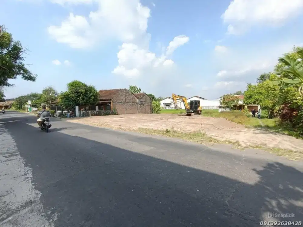 Tanah Jogja Sleman 7 Menit Bandara Adisutjipto Kalitirto SHM Siap Bangun