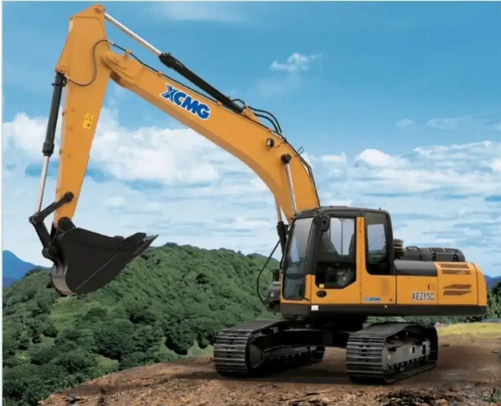 Dumptruck, eskavator, crane XCMG