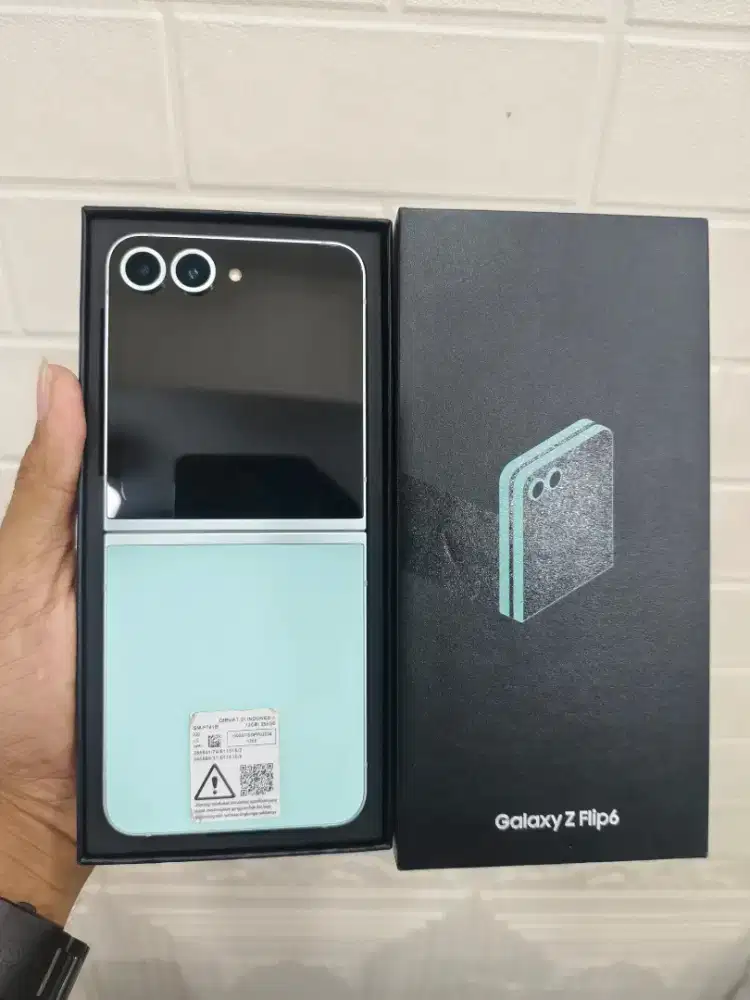 Samsung Z Flip 6 12/256 fullset mulus nominus