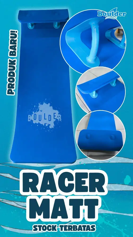 matras racer mats untuk slide
