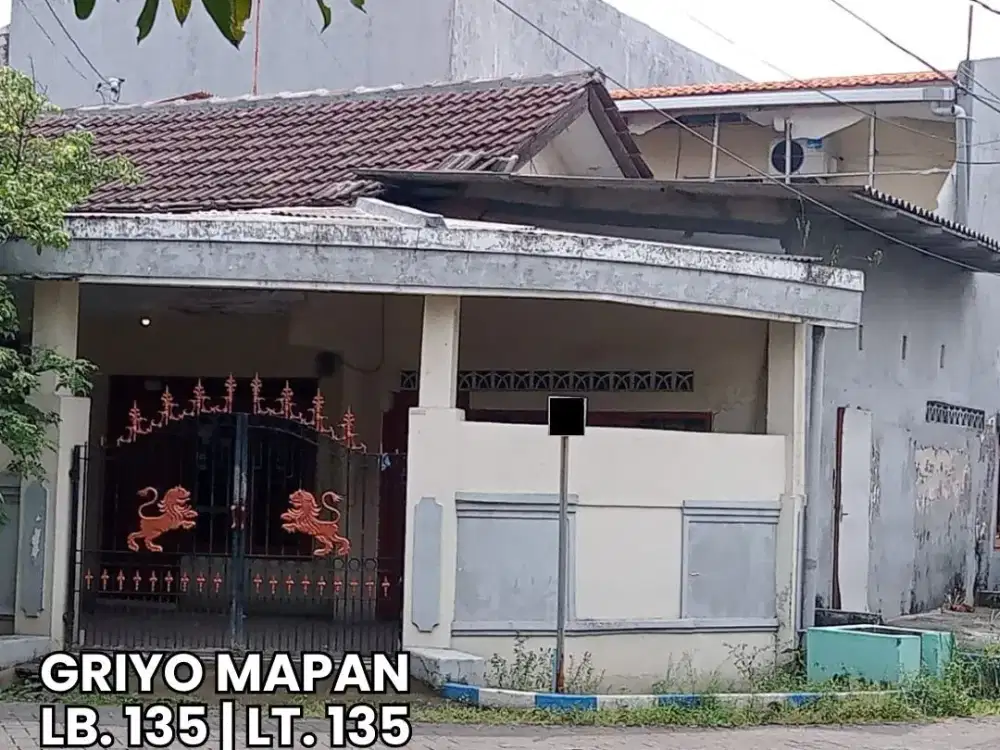 Dijual Rumah Sidoarjo di Griyo Mapan Waru Dekat Bandara
