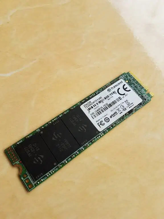 Nvme Transcend 256gb sehat