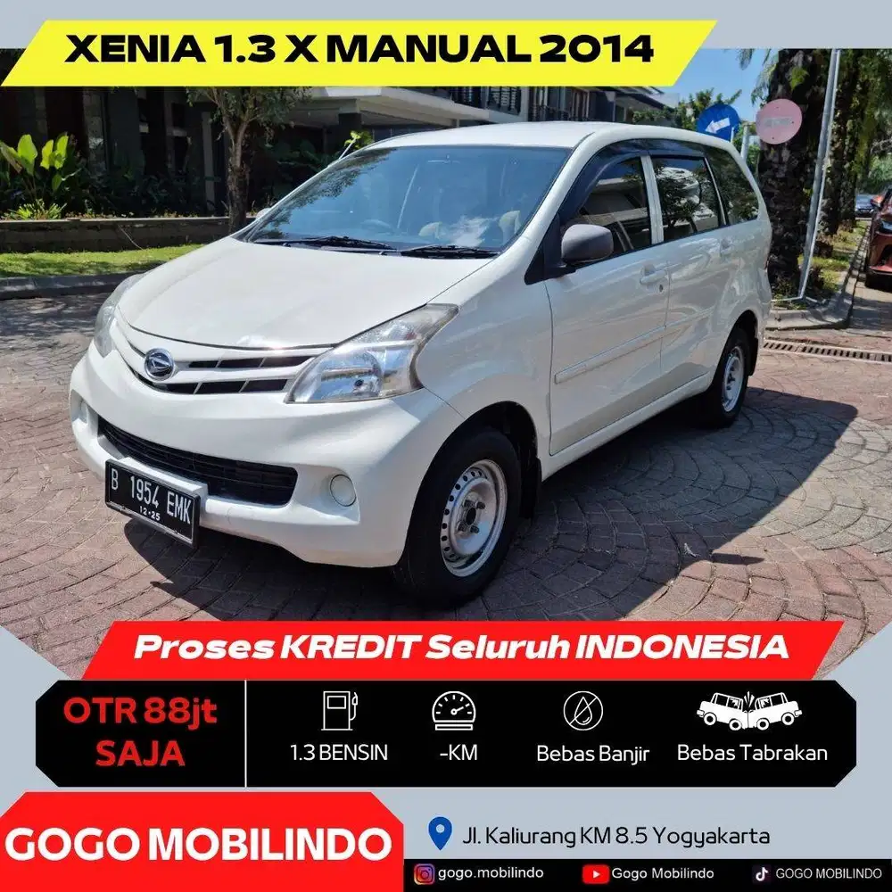 [Dp8jt] Daihatsu Xenia X Manual 2014 MURAH ORISINIL Bisa Kredit
