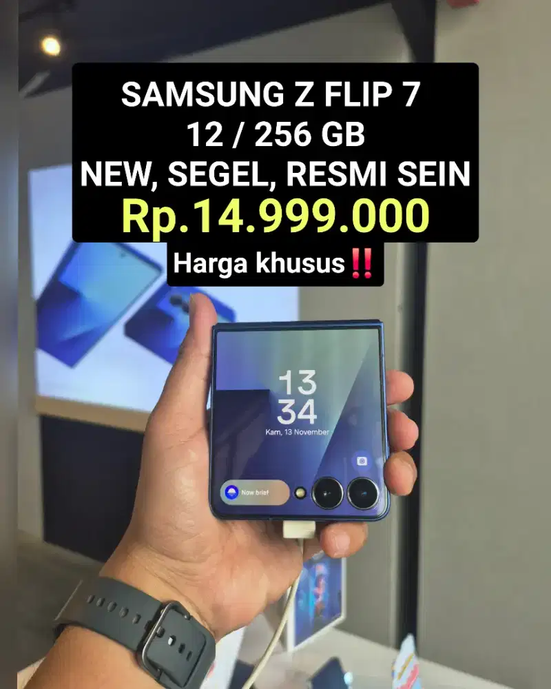 Rp.14.999‼️HARGA KHUSUS
SAMSUNG GALAXY Z FLIP 7 12/256GB bisa kredit