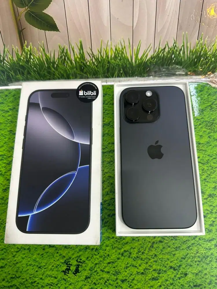 second iphone 16 pro 512 ibox komplit