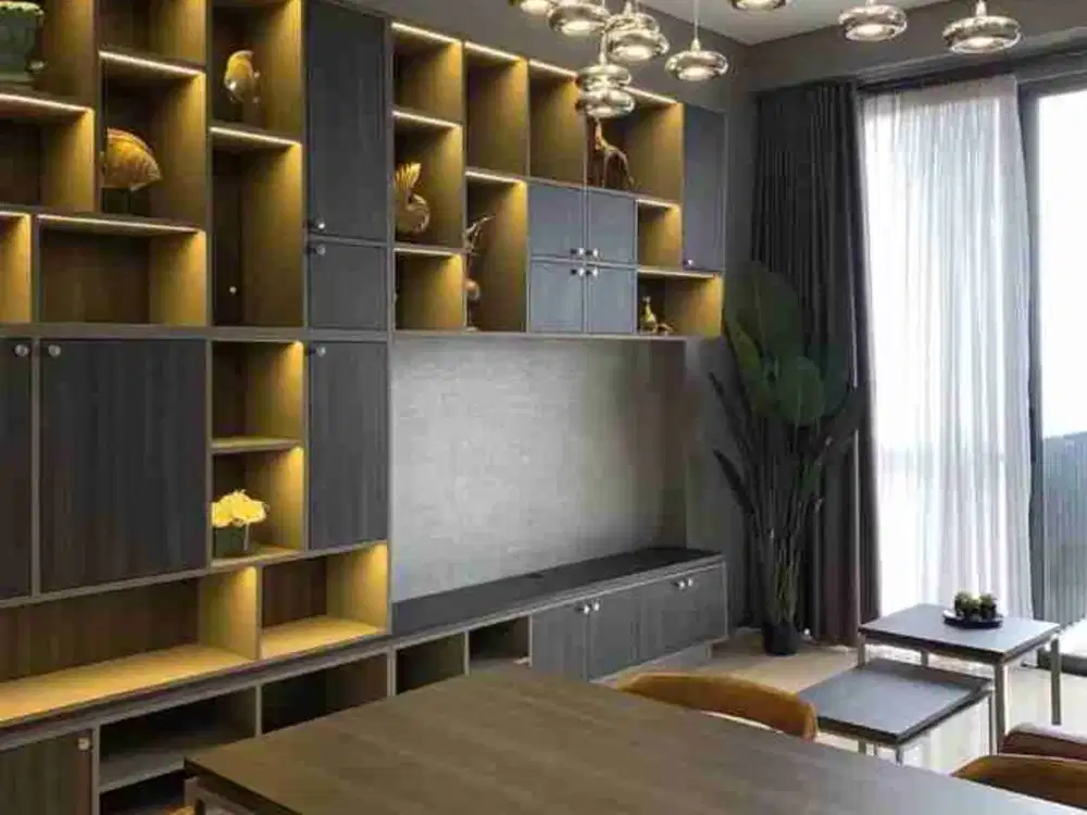 Disewakan apartemen mewah Marigold 2 BR full furnished Navapark BSD