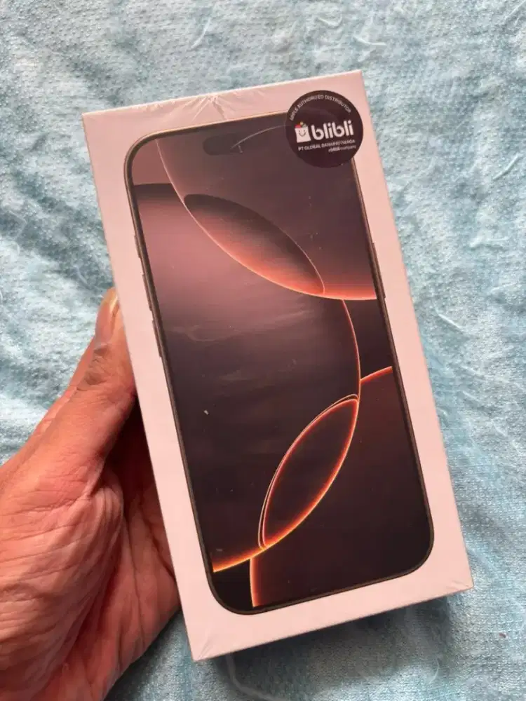 iPhone 16 Pro 128GB Dessert iBox GDN NEW BNIB Unit Langka