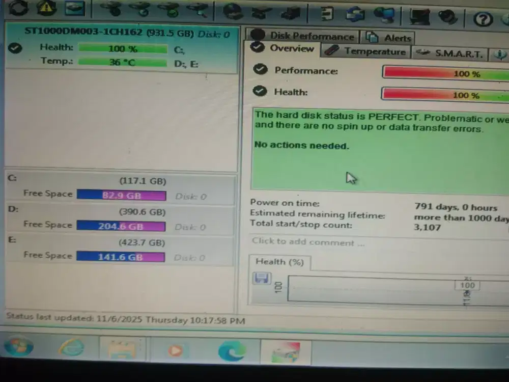 Hardisk ukuran 3.5 inch 1000 Gb