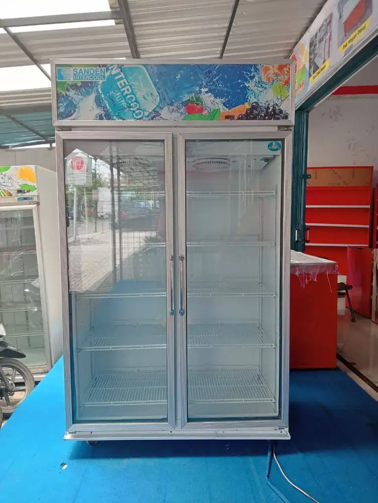 SHOWCASE SANDEN 2 PINTU MURAH