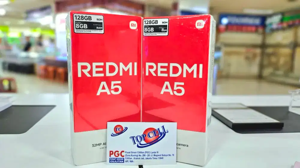 NEW HP REDMI A5 RAM 4/128 GARANSI RESMI