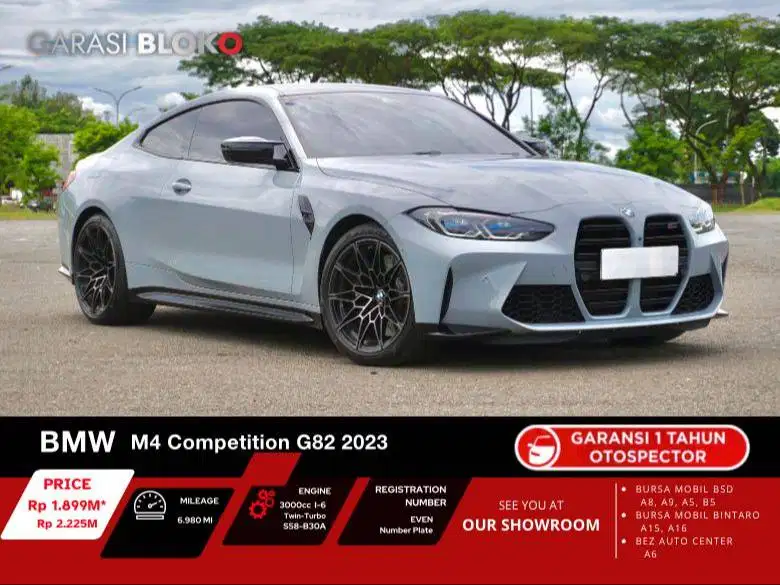 BMW M4 Competition Coupe S58 G82 2023 / 2024