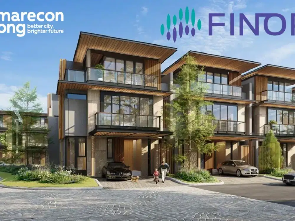 Dijual Hunian Mewah 3 Lantai Terbaru di Cluster Finore, Summarecon Serpong, Tangerang