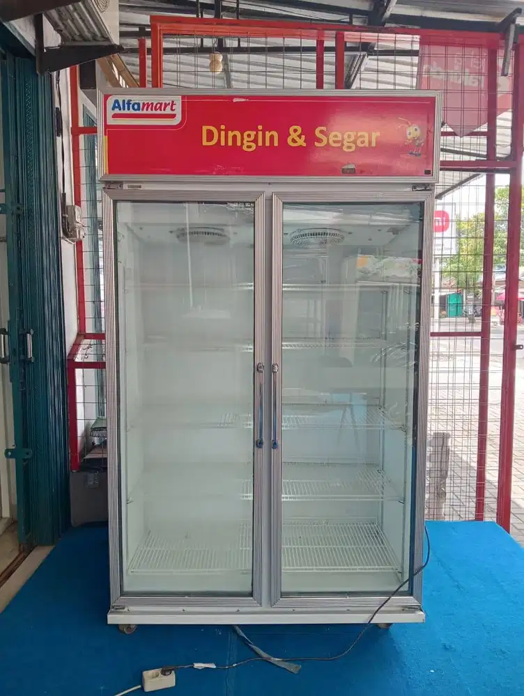 SHOWCASE SANDEN 2 PINTU 1000L MURAH