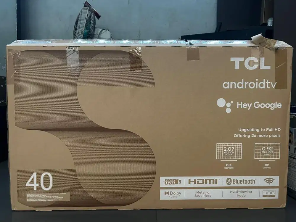 Smart TV (Google TV) TCL 40A9 40 inci